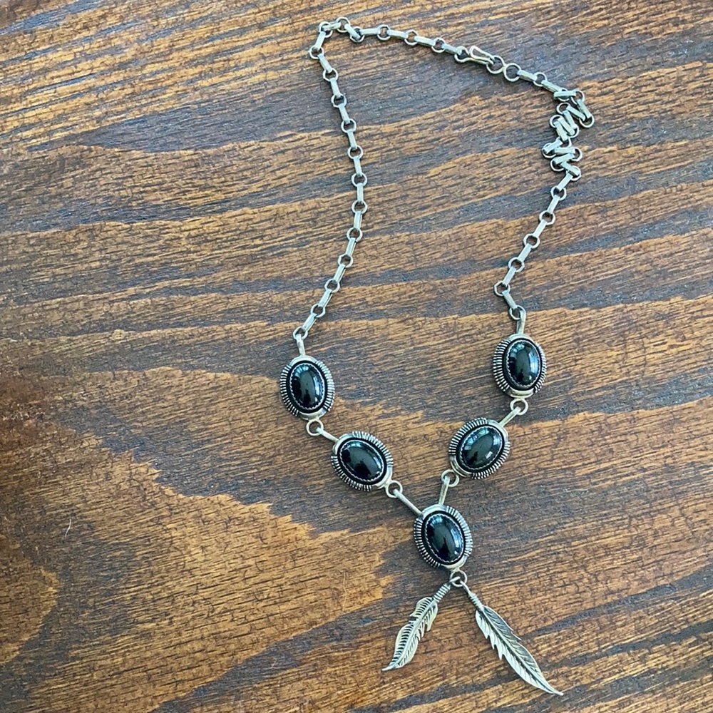 Custom beautiful Sterling silver necklace